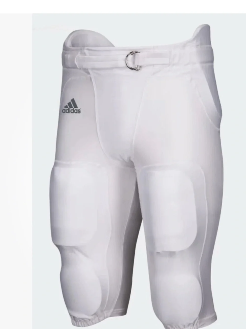 ADIDAS 7 Pad Integrated White Black Football Pants A58732 Men’s Sz XL